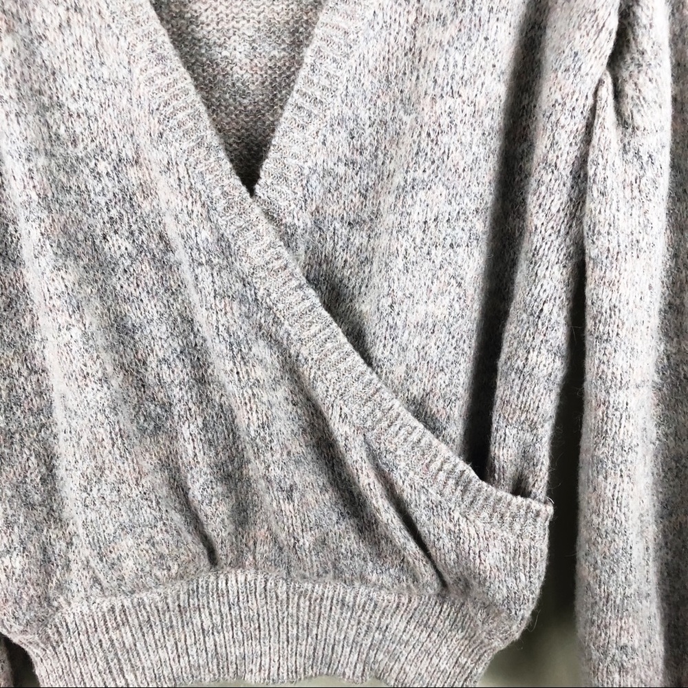 Free People Karina Wrap Mohair Sweater XS - Picture 6 of 8